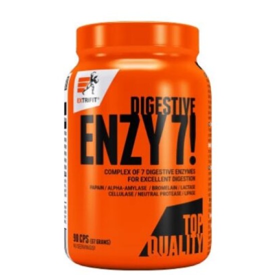 EXTRIFIT Enzy 7 ! Digestive Enzymes - 90 капсули на супер цена