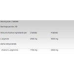 FA Nutrition Arginine AKG / AAKG 1250 мг / 120 таблетки / 60 дози на супер цена