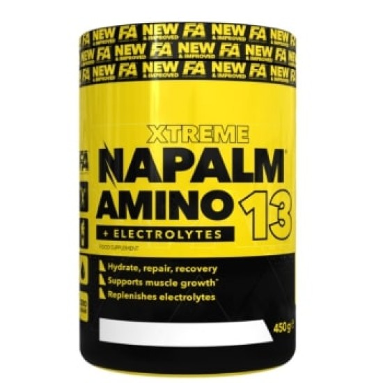 FA Nutrition Xtreme Napalm / Amino 13 + Electrolytes 450 гр на супер цена