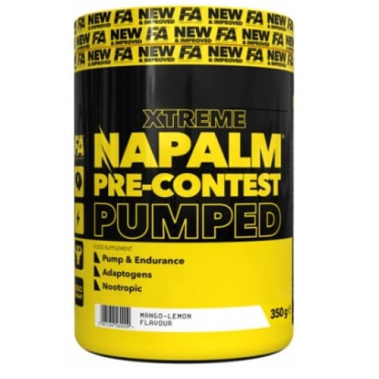 FA Nutrition Xtreme Napalm Pre-Contest / Pumped 350 гр на супер цена