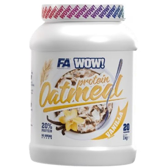 FA Nutrition WOW ! Protein Oatmeal | 20% Protein - No Sugar Added 1000 гр на супер цена