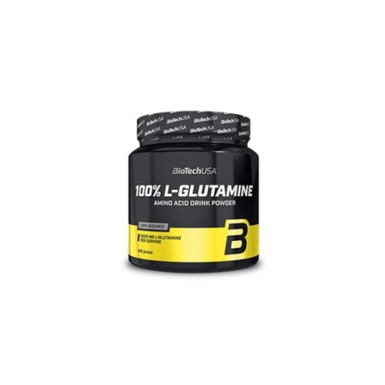 Biotech USA 100% L-Glutamine 240 гр на супер цена