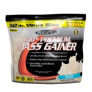 Muscletech 100% Mass Gainer 12lb / 5445 гр