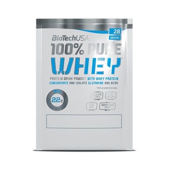Biotech USA 100% Pure Whey Sachet / 28 гр на супер цена