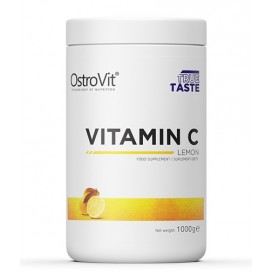 OstroVit 100% Vitamin C 1000gr - Lemon Flavour