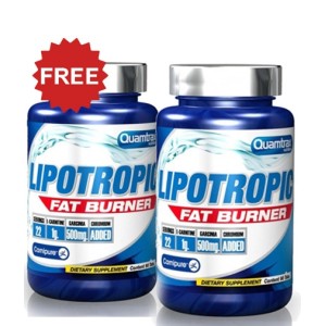 Quamtrax 1+1 FREE QUAMTRAX Lipotropic Fat Burner / 90 таблетки
