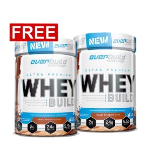 Everbuild 1+1 FREE Ultra Premium Whey Build 454 гр 