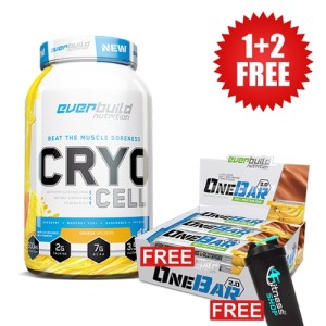 Everbuild 1+2 FREE Cryo Cell 90 дози + One Bar 2.0 / Box 12x85 гр + Shaker 
