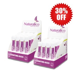 Naturalico 2X L-Carnitine Liquid 4000 20x25 мл 30% OFF