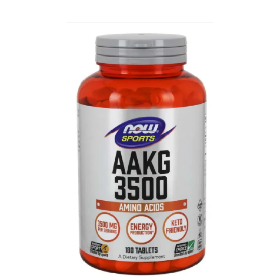 NOW AAKG 3500 - 180 таблетки на супер цена