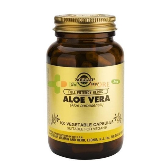 Solgar Aloe Vera, F.P. 100 Caps на супер цена