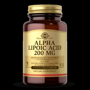 Solgar Alpha Lipoic Acid 200 Mg, 50 vcaps