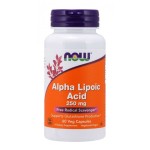 NOW Alpha Lipoic Acid 250 мг - 60 капсули на супер цена