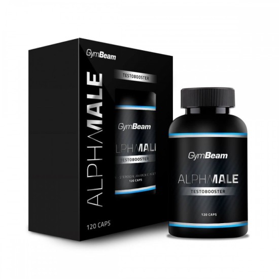 GymBeam AlphaMale TestoBooster 120 капсули на супер цена