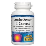 Natural Factors AndroSense T-Correct / 60 капсули на супер цена