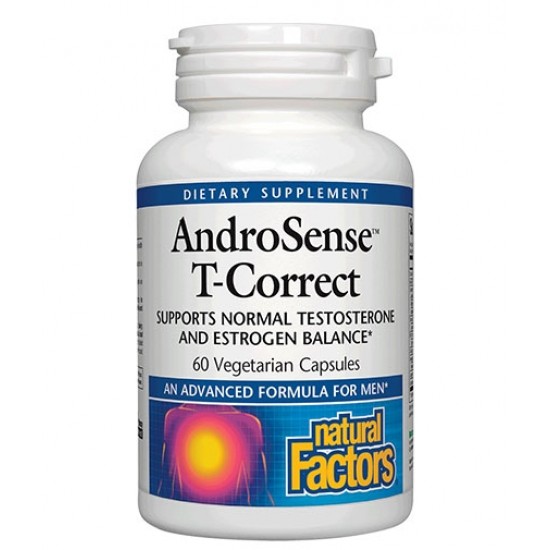 Natural Factors AndroSense T-Correct / 60 капсули на супер цена