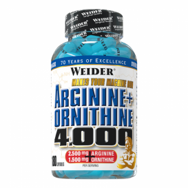 Weider Arginine Plus Ornitine 4000 - 180 капсули