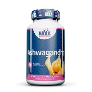 Haya Labs Ashwagandha 450 мг / 90 капсули Haya Labs Ashwagandha 450 мг / 90 капсули