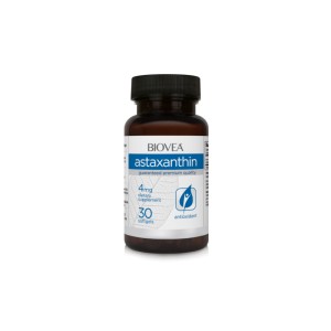 Biovea Astaxanthin 4mg - Астаксантин - 30 softgels
