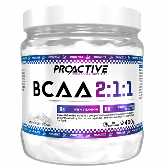 Pro Active BCAA 2:1:1 / 400 гр на супер цена