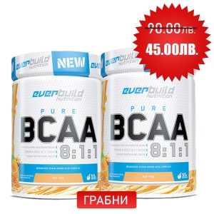 Everbuild BCAA 8:1:1 300 грама / 55 дози  1+1 FREE