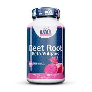 Haya Labs Beet root /Beta Vulgaris/ 500 мг / 100 капсули Haya Labs Beet root /Beta Vulgaris/ 500 мг / 100 капсули
