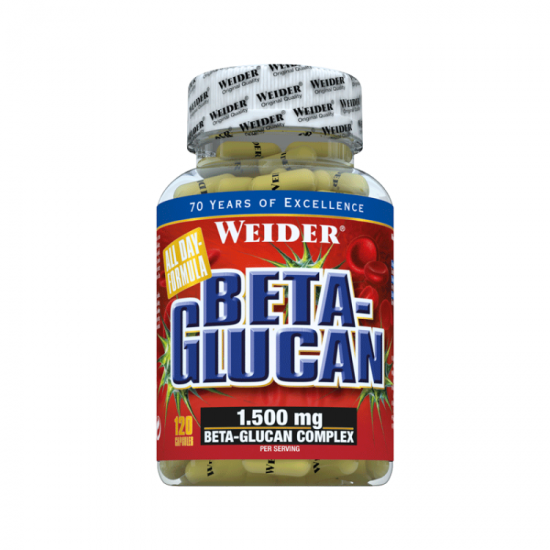 Weider Beta-Glucan - 120 капсули на супер цена