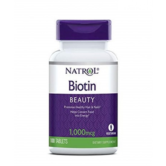 Natrol Biotin 1000 мг / 100 таблетки на супер цена