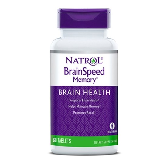 Natrol BrainSpeed ™ Memory / 60 таблетки на супер цена