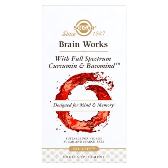 Solgar BrainWorks Full Spectrum / 60 Caps на супер цена