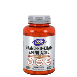 NOW Branched Chain Amino Acids 800 мг / 120 капсули