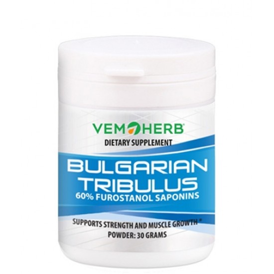 Vemoherb Bulgarian Tribulus Powder - 0.030 grams на супер цена
