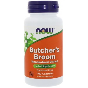 NOW BUTCHER'S BROOM 100 mg - 100 caps NOW BUTCHER'S BROOM 100 mg - 100 caps