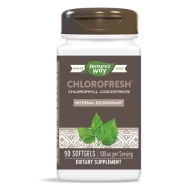 Natures Way Chlorofresh® Chlorophyll Concentrate/ Хлорофреш® - 90 софтгел капсули
