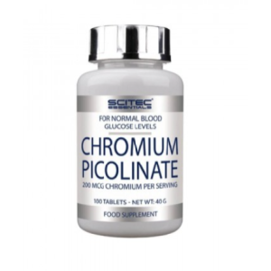 Scitec Nutrition  CHROMIUM PICOLINATE - 200MCG - 100 TABS.