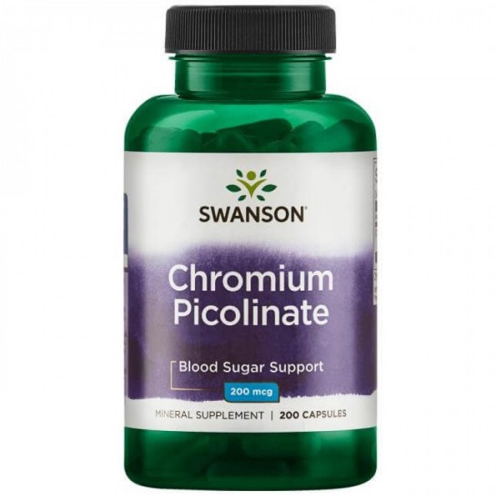 Swanson Chromium Picolinate 200 мг / 200 капсули на супер цена