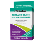 Webber Naturals Cold-A-Tak® Oregano Oil Extra Strength / Риган (масло / 80% карвакрол), 180 mg, 30 sgels на супер цена