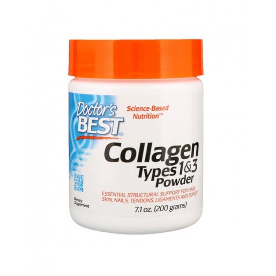 Doctor's Best Collagen Types 1 and 3 powder 200 гр на супер цена