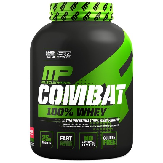 Musclepharm Combat 100% Whey 4lb / 1816 гр на супер цена