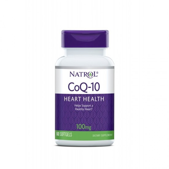 Natrol CoQ-10 100 мг / 60 гел капсули на супер цена