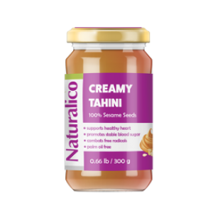 Naturalico Creamy Tahini 100% Whole Sesame 300 гр (Nатурален суамов тахан)