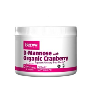 Jarrow Formulas D-Mannose With Organic Cranberry - 81 gr Jarrow Formulas D-Mannose With Organic Cranberry - 81 gr