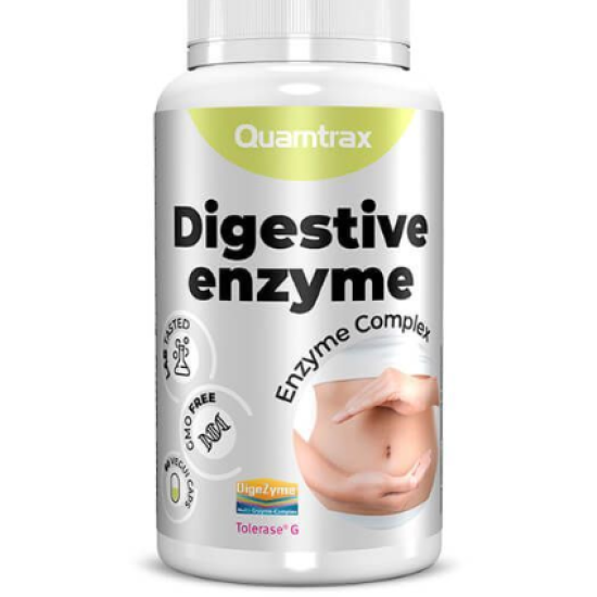 Quamtrax Digestive Enzymes - 60 caps на супер цена