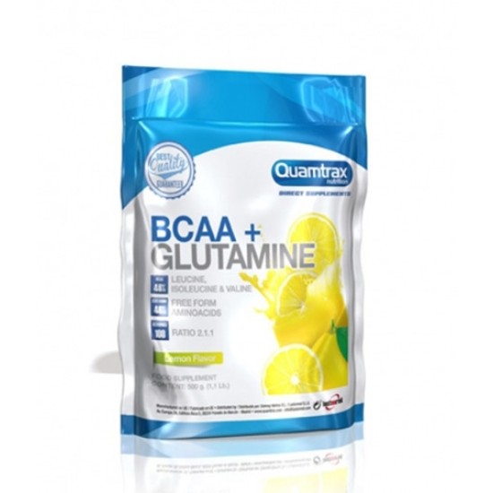 Quamtrax Direct BCAA + Glutamine Powder / 500 gr на супер цена