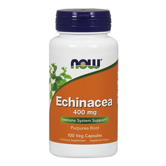 NOW Echinacea 400 мг / 100 капсули на супер цена