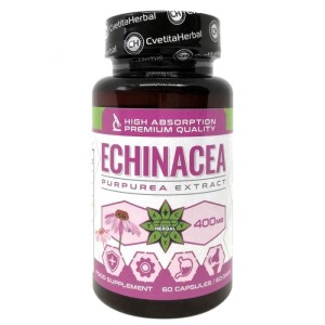 Cvetita Herbal Echinacea (Ехинацея)  - 60 капсули х 400 мг