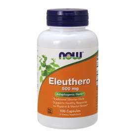NOW Eleuthero - 500 mg - 100 caps