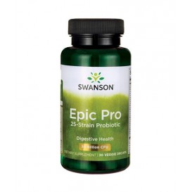 Swanson Epic Pro 25-Strain Probiotic 30 Billion CFU / 30 капсули