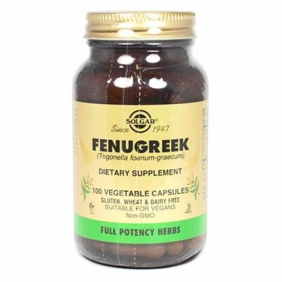Solgar FP Fenugreek, 100 vcaps на супер цена