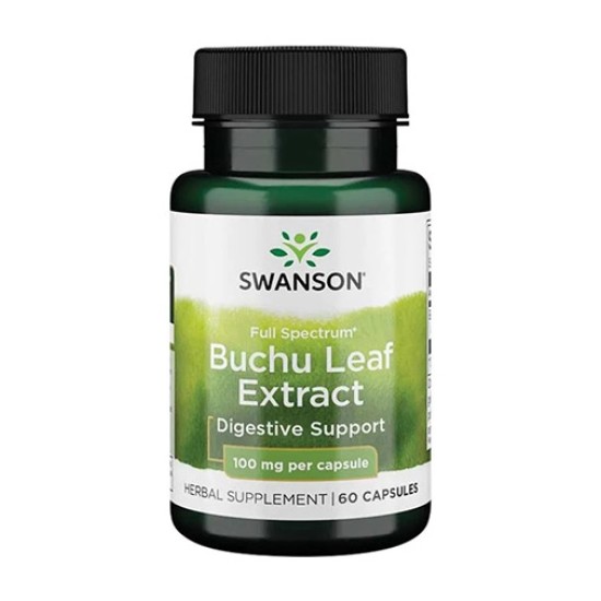 Swanson Full Spectrum Buchu Leaf Extract 40:1 / 60 caps на супер цена